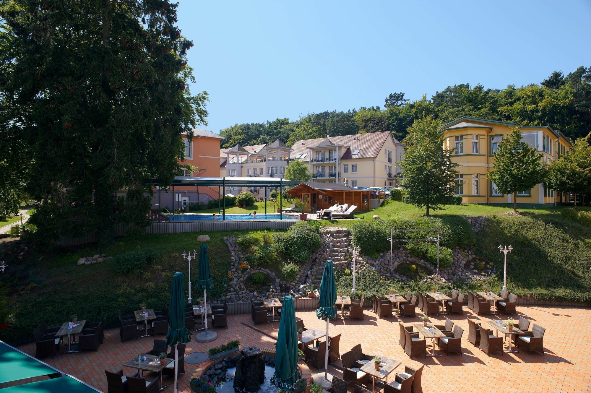 Ostseehotel Villen Im Park - Ein Rovell Hotel Heringsdorf  Kültér fotó